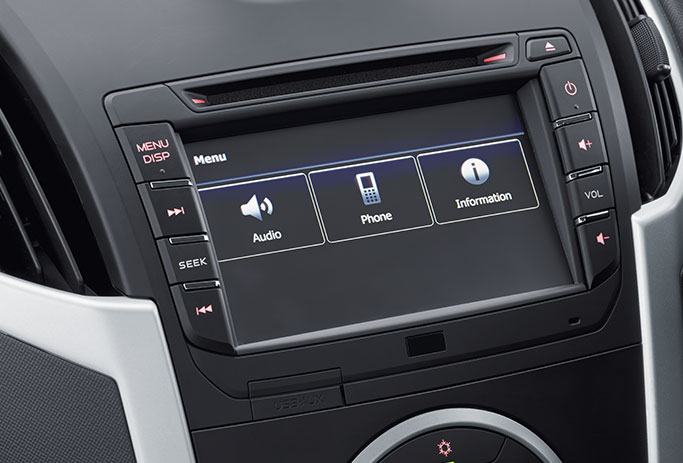 ISUZU Mu-X Bluetooth radio