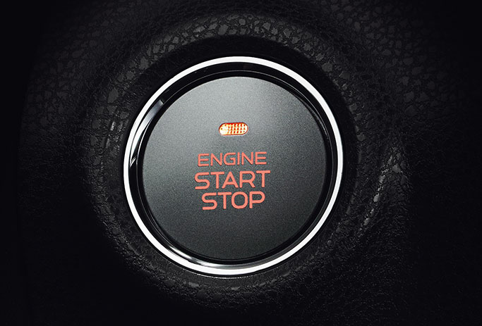 ISUZU Mu-X Start Button